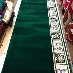 karpet masjid super tebriz hijau